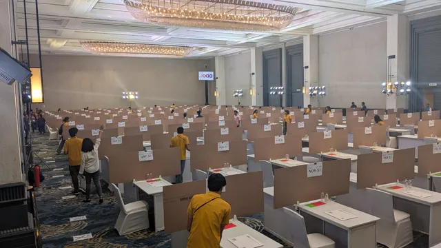 Theory exam hall
