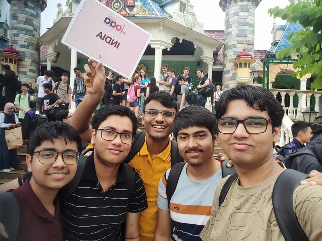 Team India at Imagica
